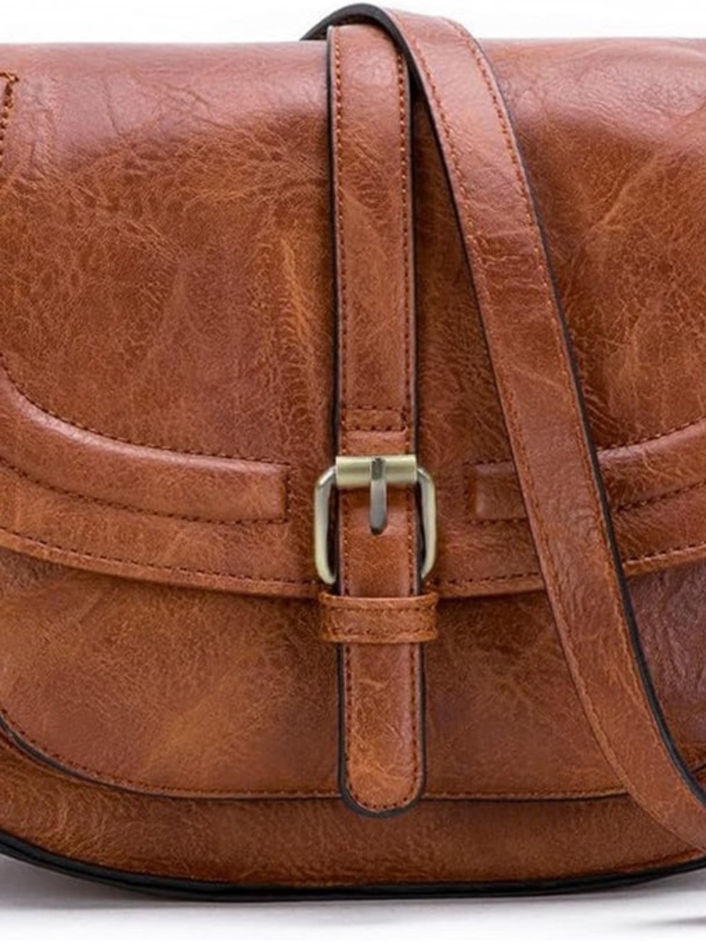 Woman’s Vegan Leather Shoulder/Crossbody Bag
